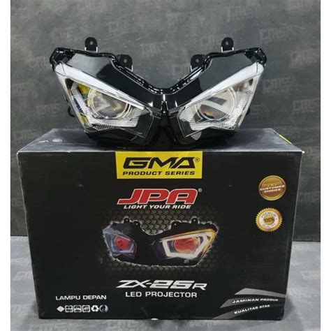 Jual Headlamp Lampu Depan Reflektor Kawasaki Ninja Zx R Jpa Hid