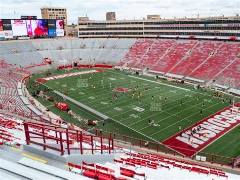 Camp Randall Seating Chart View Elcho Table