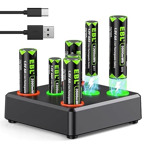 Top Best Rechargeable Lithium Aaa Batteries Reviews Buying Guide