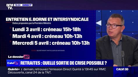 Cyril Chabanier président de la CFTC affirme qu il se rendra à l