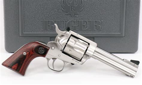 Ruger Blackhawk Stainless Flattop 357 Magnum 9mm Combo Revolver