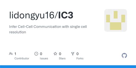 GitHub - lidongyu16/IC3: Infer Cell-Cell Communication with single cell ...