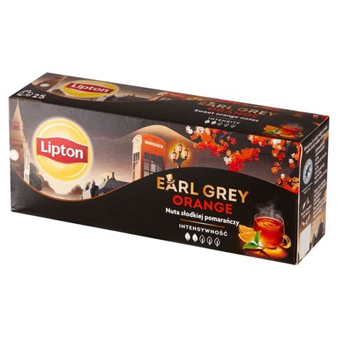 Lipton Earl Grey Orange Herbata Czarna 35 G 25 Torebek Zakupy