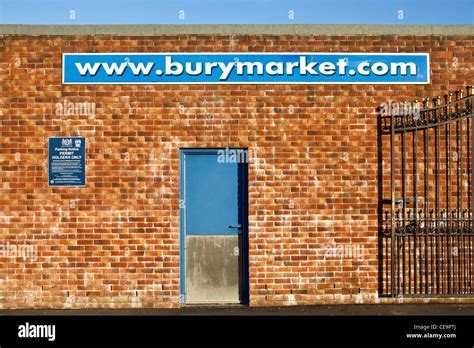 Bury Market Bury Greater Manchester England Uk Stock Photo Alamy