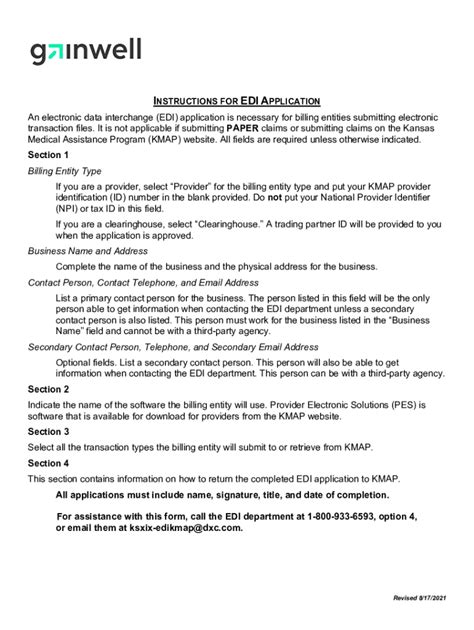 fillable   electronic data interchange edi application