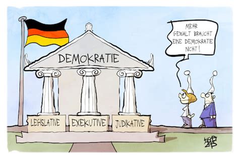 Gewaltenteilung Von Kostas Koufogiorgos Politik Cartoon TOONPOOL