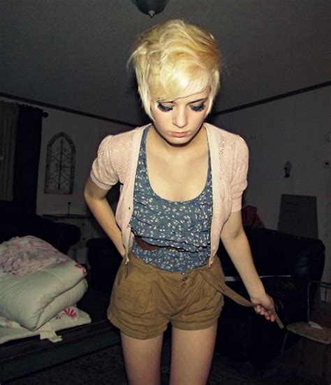 Oh A Pixie Cut My Hair Beautiful Hair Blonde Pixie