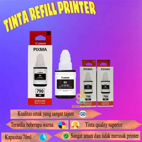 Jual Tinta Canon Gi Black Tipe Printer G G G G