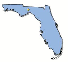 Capital Florida Map