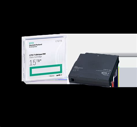 Hpe Lto 7 Ultrium 15tb Rw Data Cartridge Hpe Store Us