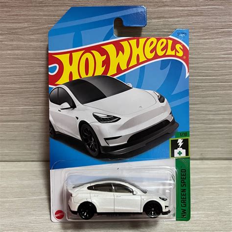 Hot Wheels Hotwheels Hw Green Speed Tesla Model Y