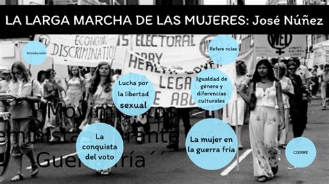 La Larga Marcha De Las Mujeres José Núñez By Martin Rios On Prezi