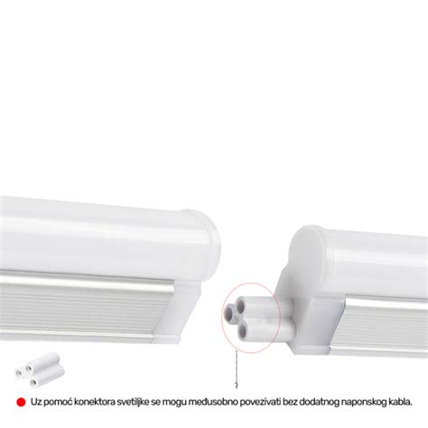 LED SVETILJKA KL T5 0 9m 18W 6500K SILVER