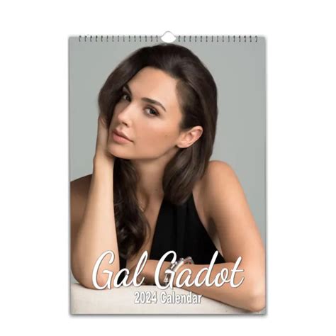 Beautiful Gal Gadot Full Photo Calendar Personalised Choose