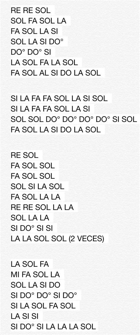 notas de piano canciones Búsqueda de Google Notas de canciones