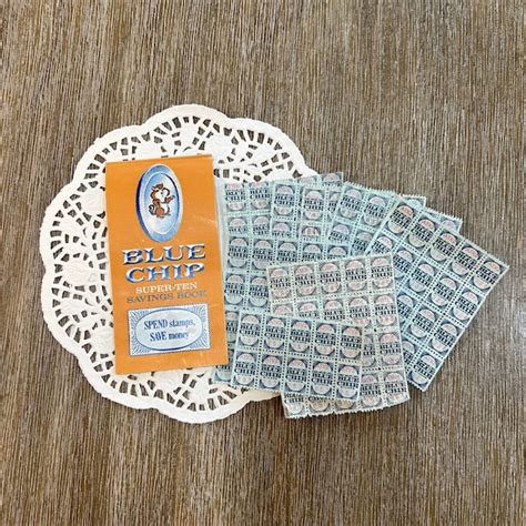 Blue Chip Stamps Etsy