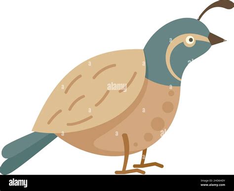 Quail Farm Icon Flat Illustration Of Quail Farm Vector Icon Isolated