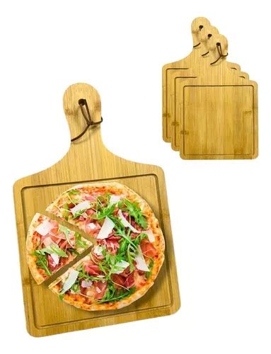 X Tabla Madera Tablas Picoteo Plato Madera Tabla Pizza Cm Cuotas