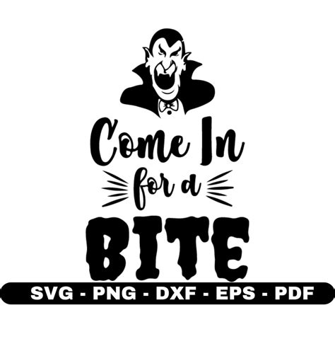 Come in for a Bite Svg Bite Svg Halloween Svg Cricut Cut - Etsy