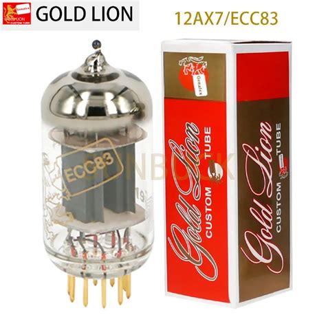 GOLD LION Genalex ECC83 12AX7 ECC82 12AU7 ECC81 12AT7 Electronic Tubes