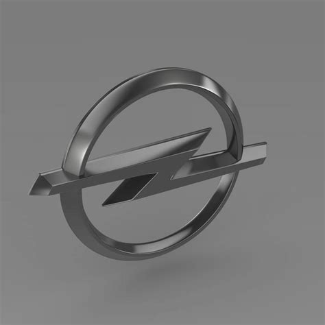 Opel Logo 3d Model Max Obj 3ds Fbx C4d Lwo Lw Lws