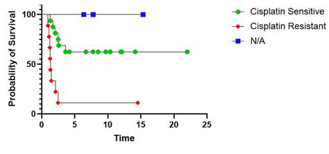 Patients With Cisplatin Sensitive Disease During Upfront Therapy Showed