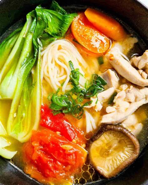 Chinese Chicken Noodle Soup Casually Peckish