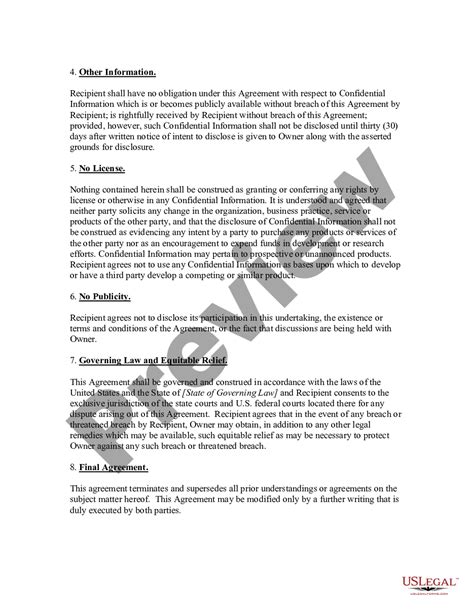 Confidentiality Agreement For Personal Assistant Nda For Personal