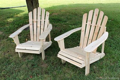 Painting Wood Adirondack Chairs With A Paint Sprayer