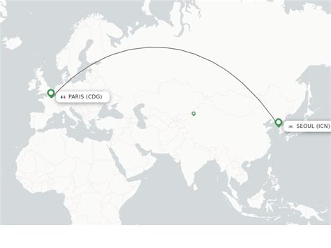 Introducir 41 Imagen Paris To Korea Flight Time Fr Thptnganamst Edu Vn