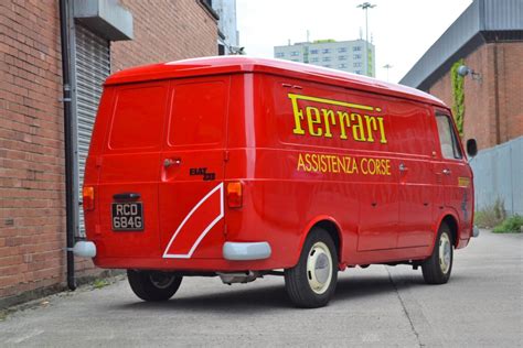 Van Royalty A 1969 Fiat 238 B Van In Ferrari Livery