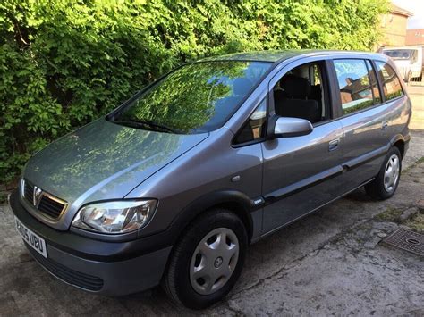 2005 Vauxhall Zafira 16 Mpv 7 Seater Metallic Grey New Mot In