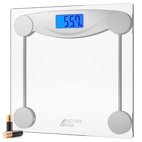 Active Era Weight Scale Ultra Slim Digital Bathroom Scales For Body