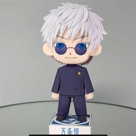 Jual Anime Manga Jujutsu Kaisen Miniatur Kertas Diy Papercraft Gojo