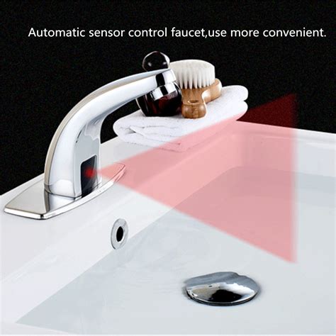 New Automatic Sink Mixers Sensor Tap Hands Free Infrared Water Kitchen Bathroom Basin Faucet