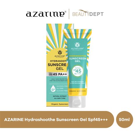 Jual Azarine Hydrasoothe Sunscreen Gel Spf Sunscreen Gel Spf Pa