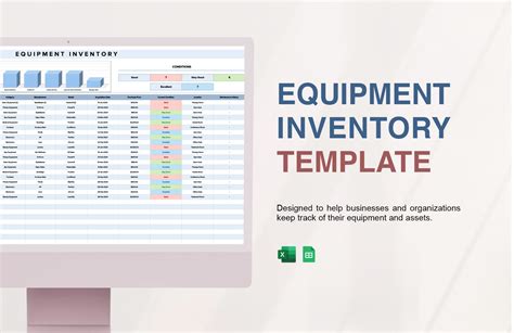 Equipment Templates In Excel Free Download