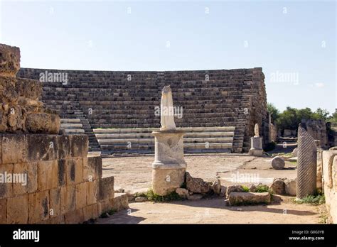 Salamis North Cyprus Stock Photo Alamy