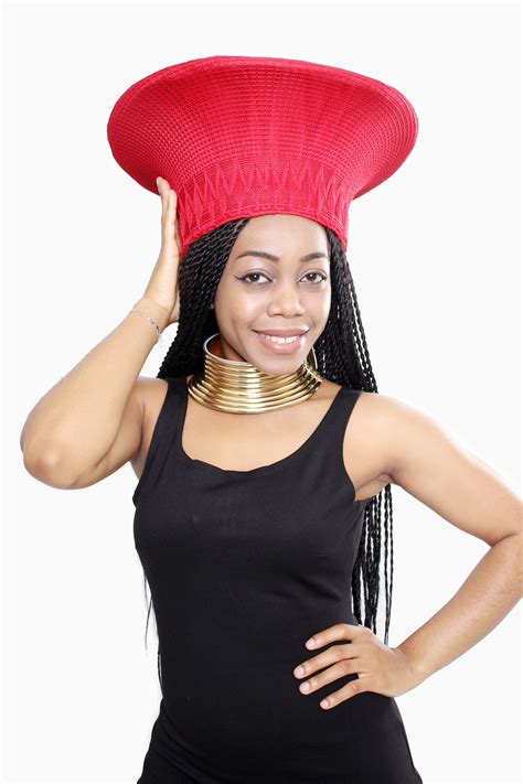 Large Zulu Hat African Hat Isicholo African Bucket Hat Etsy