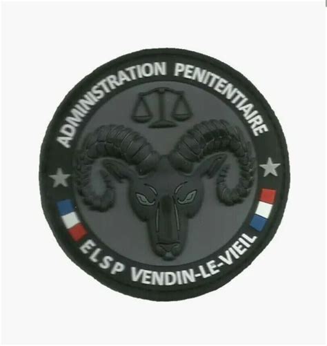 Ecusson Patch Pvc Administration Penitentiaire Elsp Vendin Le Vieil