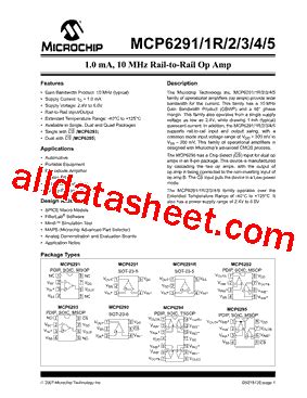 Mcp Datasheet Pdf Microchip Technology