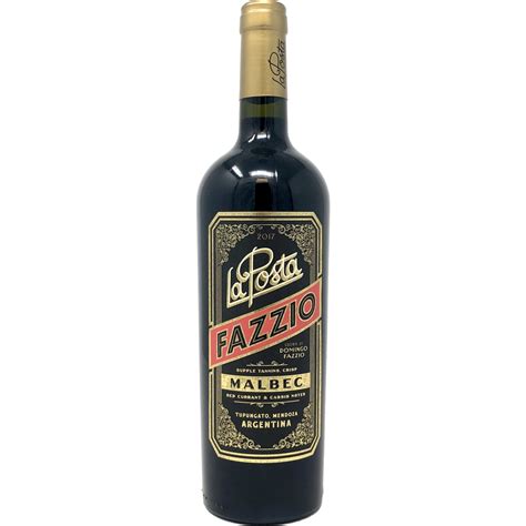 la posta fazzio malbec  wines polska