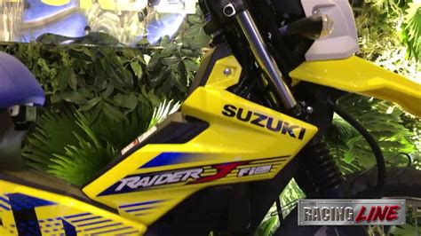 The New Suzuki Raider J Crossover Walk Around The Racing Line Tv