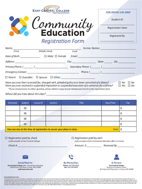 Fillable Online Office Use Only Registration Fill Out And Sign