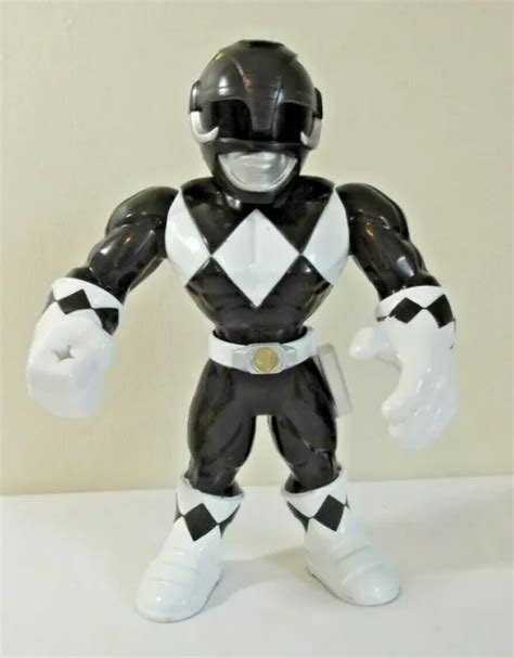 POWER RANGERS PLAYSKOOL Heroes Mega Mighties Mighty Morphin 10 Black