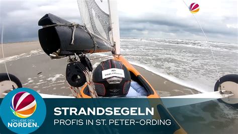 Strandsegler In St Peter Ording Youtube