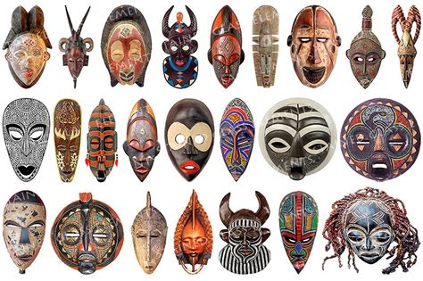 African Masks Ceramic Decals Masks Ceramic Transfer Mask Etsy Arte