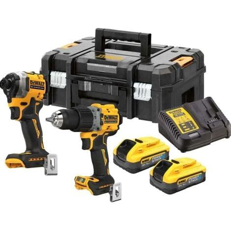 Kit Utensili Dewalt Batterie V Ah Powerstack Trapano A