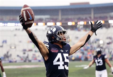 Byu Football Tyler Allgeier Mum On Nfl Draft Plans After Independence