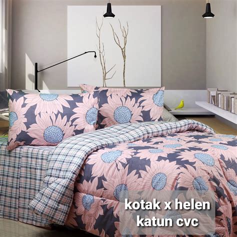 Jual Sprei Katun Halus Cvc Star Bukan Microtex New Motif Bisa